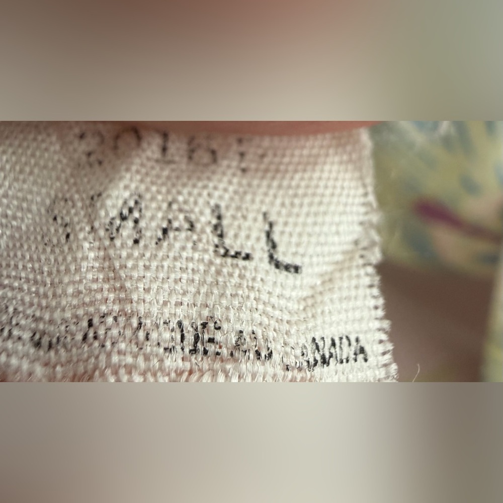 Vintage Diamond Tea Floral Robe - Picture 6 of 7